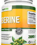 Berberine - 1200Mg - 90 Vegetarian Capsules - Pure Berberine Extract Supplement - Superior Potency to Support Immune Health