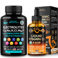 NUTRAHARMONY Organic Vitamin D3 Drops & Electrolyte Tablets