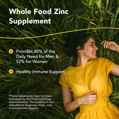 North American Herb & Spice Purely-Zinc Plus - 17.63 Oz - Whole Food Zinc Supplement - Healthy Immune Support - Austrian Pumpkin Seed, Rice Bran & Camu Camu - Non-Gmo - 18 Servings