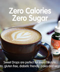 Sweetleaf Sweet Drops - Flavored Stevia Liquid Sweetener Organic Stevia Extract Zero Calories Gluten Keto Friendly Non GMO Natural Flavor - Pumpkin Spice 2 Fl Oz (Pack of 1)