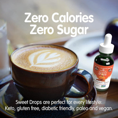 Sweetleaf Sweet Drops - Flavored Stevia Liquid Sweetener Organic Stevia Extract Zero Calories Gluten Keto Friendly Non GMO Natural Flavor - Pumpkin Spice 2 Fl Oz (Pack of 1)