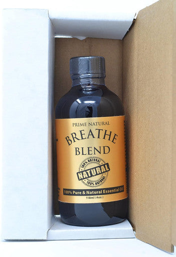 PRIME NATURAL Breathe Essential Oil Blend 4Oz