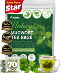 WOTIHA 50 Count Premium White Mulberry Leaf Tea Bags - 100% Natural & Pure, Improves Digestion, Supports Wellness, Slightly Sweet & Refreshing,Non-GMO Caffeine-Free, Additive-Free, Sugar-Free, Vegan