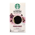 Starbucks VIA Instant Coffee, Dark Roast Coffee, Italian Roast, 100% Arabica, Single-Serve, 1 Box (50 Packets)