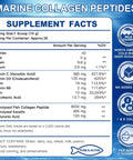 Zebora Marine Collagen Peptides Powder With Hyaluronic Acid Keratin - Wild Caught Hydrolyzed Fish Collagen With Multivitamins - Support Skin Hair Nail Keto Friendly 35 Servings