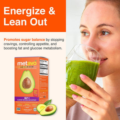 Advanced Glp-1 Metabolism Support Boost Metabolism, Manage Glucose Spikes, & Enhance Energy 90 Easy To Swallow Capsules