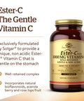 Solgar Ester-C 1000Mg Vitamin C- Gentle Non-Acidic Antioxidant Support - 180 Vegan Tablets