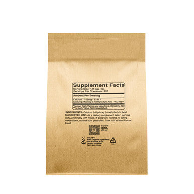 PURE ORIGINAL INGREDIENTS Hmb (8Oz) Non-Gmo, Gluten-Free, Lab-Verified