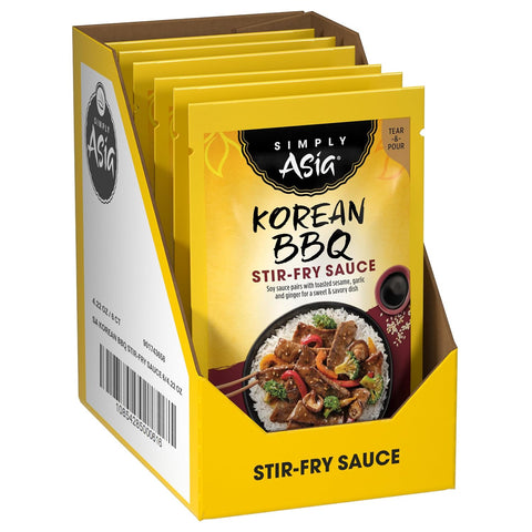 Simply Asia Sichuan Sweet & Sour Stir-Fry Sauce, 4.22 oz (Pack of 6)