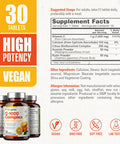 Biophix Vitamin C-1000 Mg 30 Tablets Complex - Vegan With Calcium Citrus Bioflavonoids Acerola Rutin - Supports Immune Health