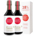 San-J - Gluten Free Tamari Soy Sauce - Specially Brewed - Made with 100% Soy - 64 oz. Container