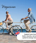 Healthspan Magnesium 375mg (90 Tablets) | Added Vitamin C & Vitamin B Complex | Promotes Immune Health | Support Your Bones, Teeth, Muscles & Nervous System | Vegan