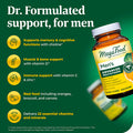 MegaFood Men'S Advanced Multivitamin For Men - Doctor -Formulated - Choline Vitamin B12 Vitamin D Vitamin C & Zinc - Brain Health & Immune Support - Non-Gmo - Vegetarian - 60 Tabs (30 Servings)
