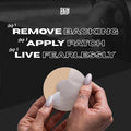 Skin Grip Adhesive Patches for style Libre 2 CGM Waterproof & Sweatproof Adhesive for 10-14 Days Pre-Cut Adhesive Medical Tape Sensor Cover 20 Pack Tan