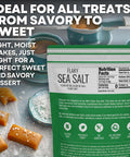 Sea Salt Superstore Flaky Sea Salt Hand Harvested Sea Salt Flakes Baja Fleur de Sel Flake Salt Gourmet Finishing Flaky Salt for Baking and Cooking 14 oz Bag