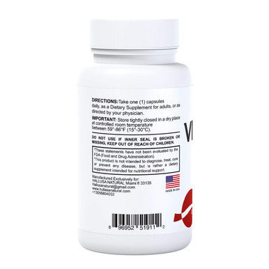 Hallusa Natural Vitamin E - Vitamina E - Healthy Heart - Corazon Sano - Vitalidad De Piel Y Cabello - Skin And Hair Vitality