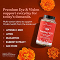 Eu Natural Twenty20 Eye Vitamins Macular Health Eye Strain Dry Eye and Vision Health Lutein & Bilberry Extract 60 Soft Capsules
