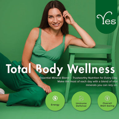 Yes Ultimate Minerals Supplement 60Ct For Mineral Deficiency Support: Iron, Magnesium, Zinc, Selenium, Copper, Manganese, Chromium, Boron. (Vegetable Capsule)