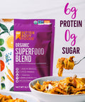 Betterbody Foods Organic Superfood Powder with Protein Vitamins C E and B12 (12.7 oz.)
