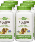 Nature'S Way Nature'S Way Premium Herbal Ginger Root, 1,100 Mg Per Serving, 240 Vcaps, 240 Count (Pack Of 12)