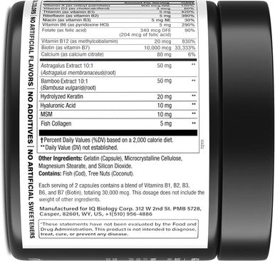 Biotin Supplement For Hair Growth - Biotin Vitamins & Keratin For Hair Loss & Thinning Hair - Hair Skin And Nails Vitamins For Women & Men - Healthy Hair Regrowth, Skin Glow & Nail Repair - 120 Pcs