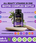 NUTRAHARMONY Saffron Capsules & Biotin Collagen Capsules