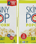 Skinny POP Sea Salt Microwave Popcorn 16.8 OZ