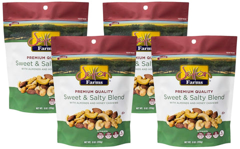 Setton Farms Pistachio Nut Blend with Almonds, Pistachios and Cashews, 4 oz Resealable Bag