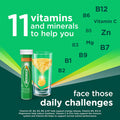 Berocca Vitamin C Effervescent Tablets with Magnesium Vitamin B12 and Vitamin B Complex Mango Flavour 1 Pack of 45 Tablets - 6 Weeks Supply