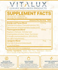 EPN Supplements Vitalux || #1 Rated Premium Thermogenic Fat Burner || Suppress Appetite, Maximize Fat Loss, Energy Levels | Ultra Dosed Formula W/ 8 Powerful Ingredients | 3Rd Party Tested + Usa Made - 60 Servings