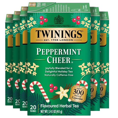 Twinings Lemon & Ginger, Caffeine-Free Herbal Tea Bags, 100 CT Box (1 Pack) | Spicy & Tangy, Ginger, Lemon Peel, Lemongrass, Blackberry Leaves, Soothe Digestion, 100 Foil Lined Individually Wrapped Bags