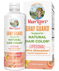 Maryruth Organics Gray Guard Liposomal Liquid Supplement and Women's Liquid Multivitamins + Hair Growth 2-Pack Bundle for Natural Hair Color Support Hair & Skin Health Immune Support and Overall Health