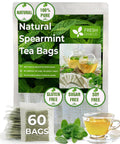FreshDrinkUS, Premium 75 Mulberry Leaf Tea Bags, 100% Natural & Pure from Mulberry Leaves. Loose Leaf Herbal Tea. Made with Natural Material Tea Bags. No Sugar, No Caffeine, No Gluten, Vegan.