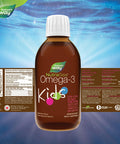 Nature's Way NutraSea Kids Omega-3 and Vitamin D Supplement ÃƒÂ¢Ã¢â€šÂ¬Ã¢â‚¬Å“ Bubblegum Flavour Fish Oil with EPA, DHA and GLA ÃƒÂ¢Ã¢â€šÂ¬Ã¢â‚¬Å“ Support Brain & Eyes Development and Help Build Strong Bones and Teeth - 200 ml Liquid