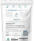 Micro Ingredients US Origin Pure Magnesium Glycinate Powder Strongly Support Bone Internal Circulation and Muscle Health No GMOs and Vegan Friendly