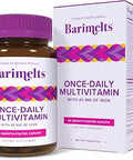 BariMelts Once Daily Bariatric Multivitamin with Iron 60 EasySwallow Caplets (2Month Supply) Multivitamin for Women Multimineral Complex Supports Nutrition After Bariatric Surgery