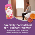 Centrum Morning Sickness Relief Gummies Citrus Ginger Flavor - 60 Count Up To 60 Day Supply