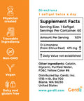 GerdLi Physician Engineered DLimonene Supplement for Natural Relief of Heartburn Gerd and Acid Reflux