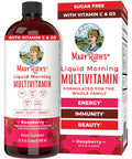 Maryruth Organics Multivitamin Multimineral for Women Men & Kids | No Added Sugar | Vegan Liquid Vitamins for Adults & Kids | Energy & Beauty Booster | Non-GMO | 32 Fl Oz (Pack of 1)