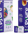 Pyure Organic Stevia Packets Zero Calorie Sweetener for Coffee and Baking Granulated Stevia Sugar Substitute PlantBased Keto Diabetic & Paleo Friendly USDA Organic NonGMO 1000 Packets