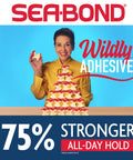 Sea-Bond Sea Bond Secure Denture Adhesive Seals Multipack Zinc Free All Day Hold Mess Free Original Uppers And Lowers 30 Each