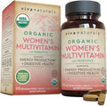 Organic Multivitamins for Women with Probiotics (90 Tablets) Ãƒâ€šÃ¢â‚¬â€œ Women Multivitamins for Daily Energy, Digestive Health and Immune Support Supplement with Vitamin B12, C, D and E, Iron, Folate.