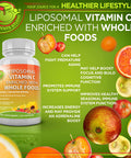 Total Daily Protection Bundle Liposomal High Potency Vitamin C 1500Mg