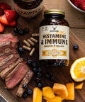 HEART & SOIL Histamine and Immune Support ÃƒÂ¢Ã¢â€šÂ¬Ã¢â‚¬Å“ 3000mg DAO Enzyme Supplements with Bovine Thymus Selenium & Vitamin A ÃƒÂ¢Ã¢â€šÂ¬Ã¢â‚¬Å“ Non-GMO Allergen-Free ÃƒÂ¢Ã¢â€šÂ¬Ã¢â‚¬Å“ 180 Capsules