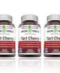Amazing Formulas Tart Cherry Extract Capsules (Non-Gmo,Gluten Free) - Antioxidant Support - Promotes Joint Health & A Proper Uric Acid Level Balance (1000 Mg, 120 Count (Pack Of 3))