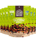 Second Nature Wholesome Medley Trail Mix - 12 Count, 2.25 oz Individual Snack Packs, Certified Gluten-Free Ã¢â‚¬â€œ Dark Chocolate, Dried Fruit and Nut Trail Mix, Ideal for Travel Snacks