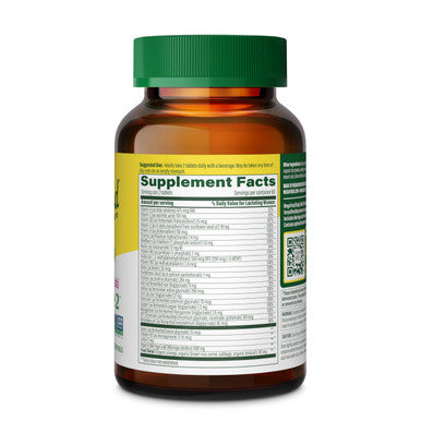 MegaFood Baby & Me 2 Postnatal Vitamins 120 Tabs (60 Servings)