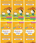 Natures Aid Vitamin C Drops Immune Health for Infants and Children Sugar Free 50 ml (Pack of 6)