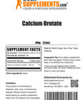 BulkSupplements Calcium Orotate Powder - Calcium Supplement - Raw Calcium Supplements - Bone Health Supplements - Calcium Powder - Calcium Supplement (100 Grams - 3.5 oz)