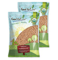Food to Live Organic Roasted and Salted Sunflower Seeds, 2 Pounds Non-GMO Kernels, Vegan, Kosher, Bulk, Hulled, High in Protein and Dietary Fiber. Great for Snacking, Cooking, and Salads.